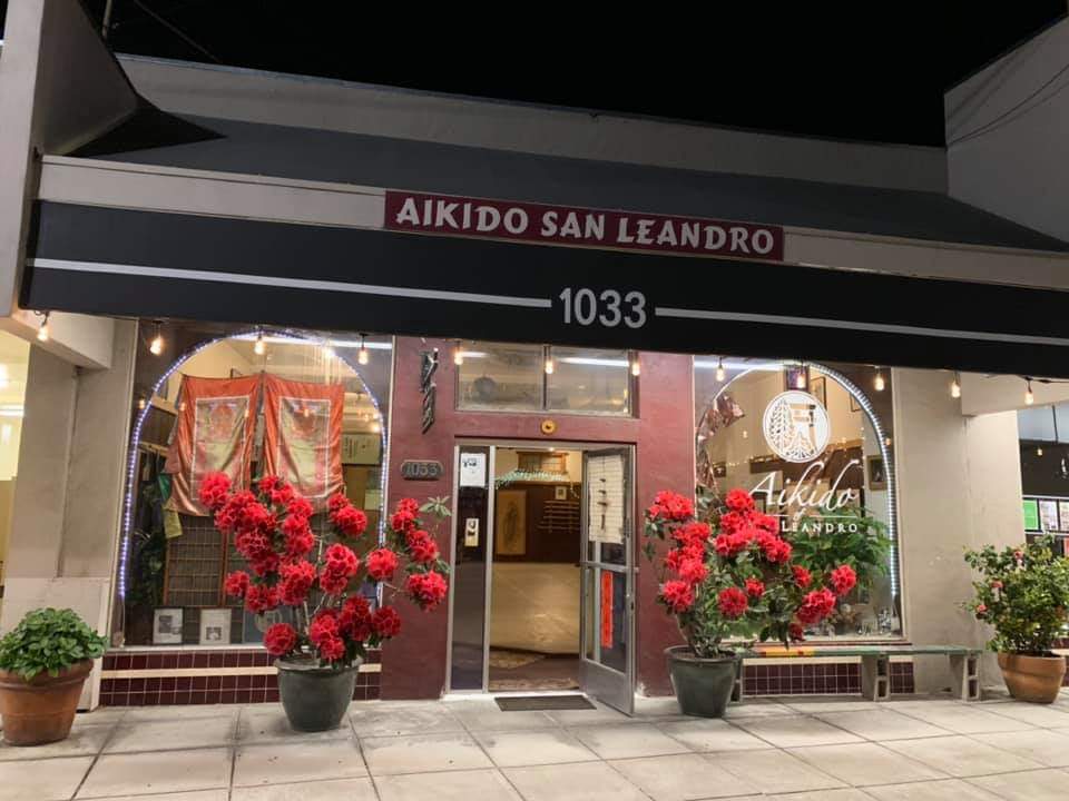 Storefront of Aikido of San Leandro on MacArthur Boulevard